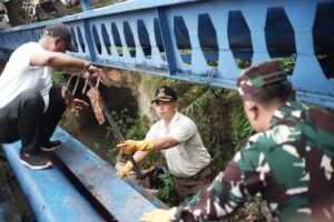 Wali Kota Depok dan Forkopimda Kerja Bakti Bersihkan Jalan Proklamasi, Tindak Lanjut Arahan Presiden